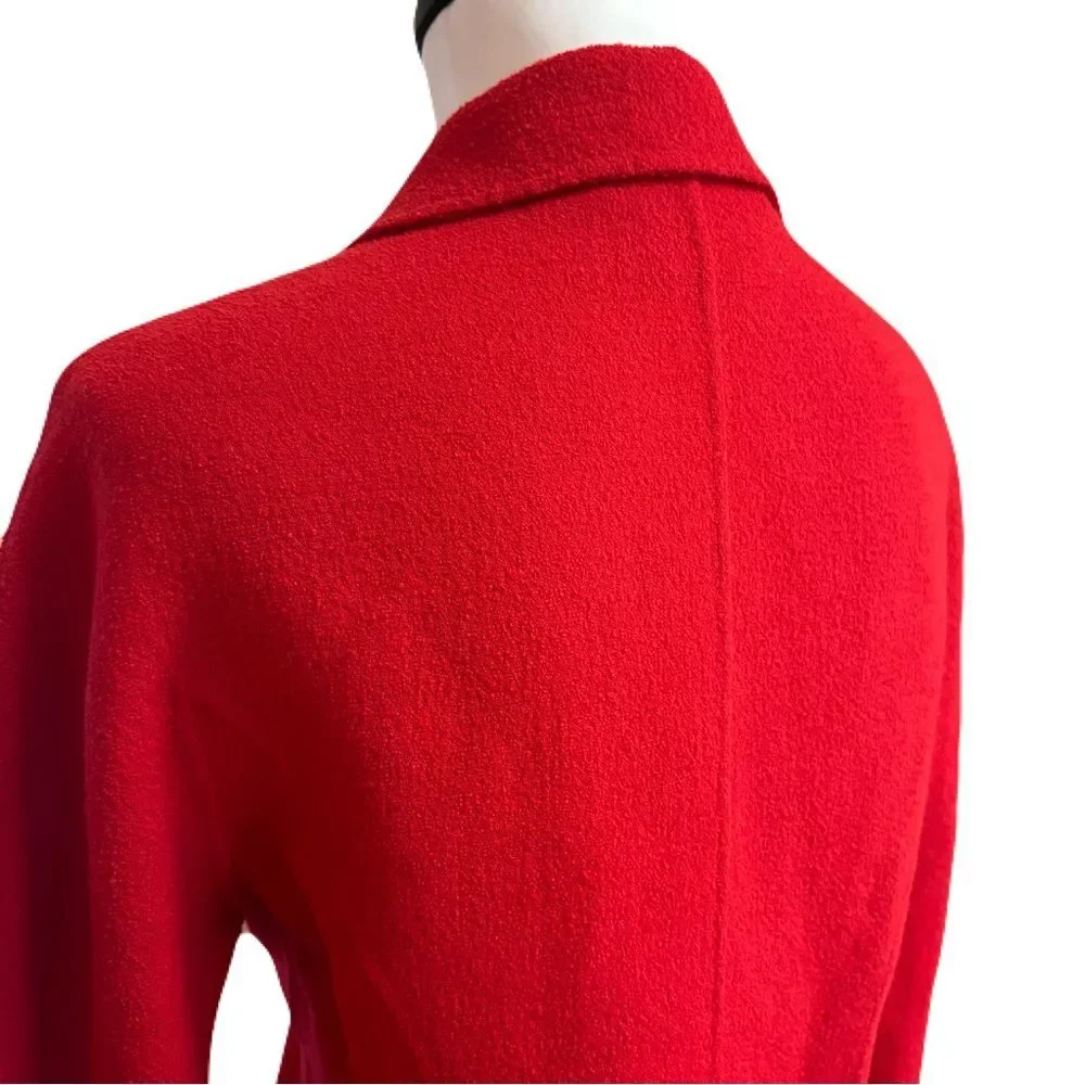 Carlisle Wool Blend Cardigan, Bright Red | sz. 8 | Vintage | EUC - Picture 12 of 13